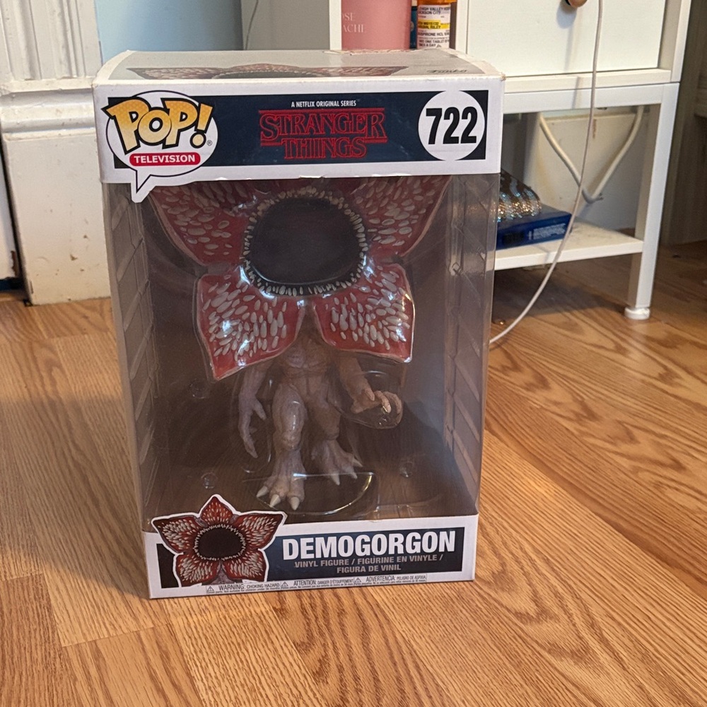 Funko Pop Demogorgon Figure with Red and Black Accents